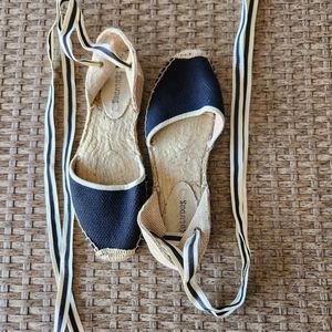 Sandels, Espadrilles Ankle Wrap, Souldos Brand Size 8